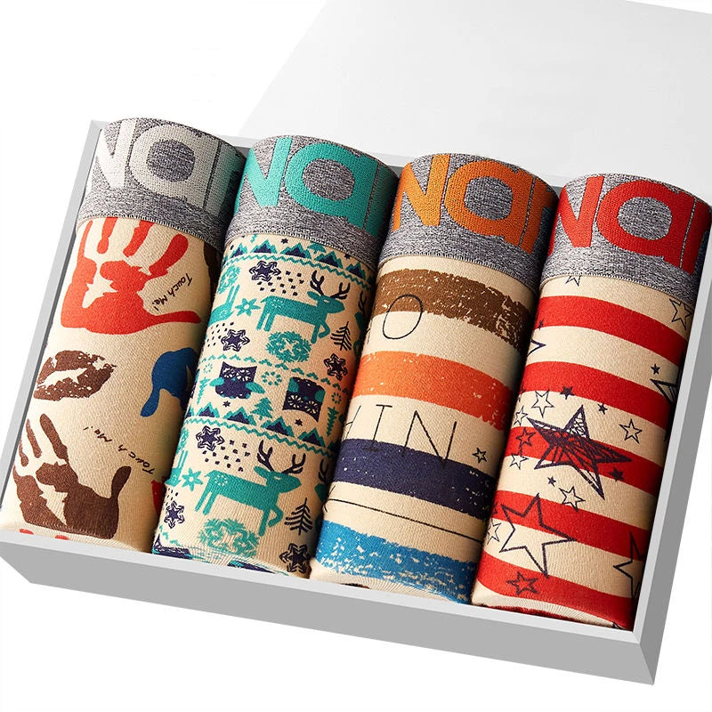 Boxer Shorts Cotton Anthony Martial 4Pcs Set