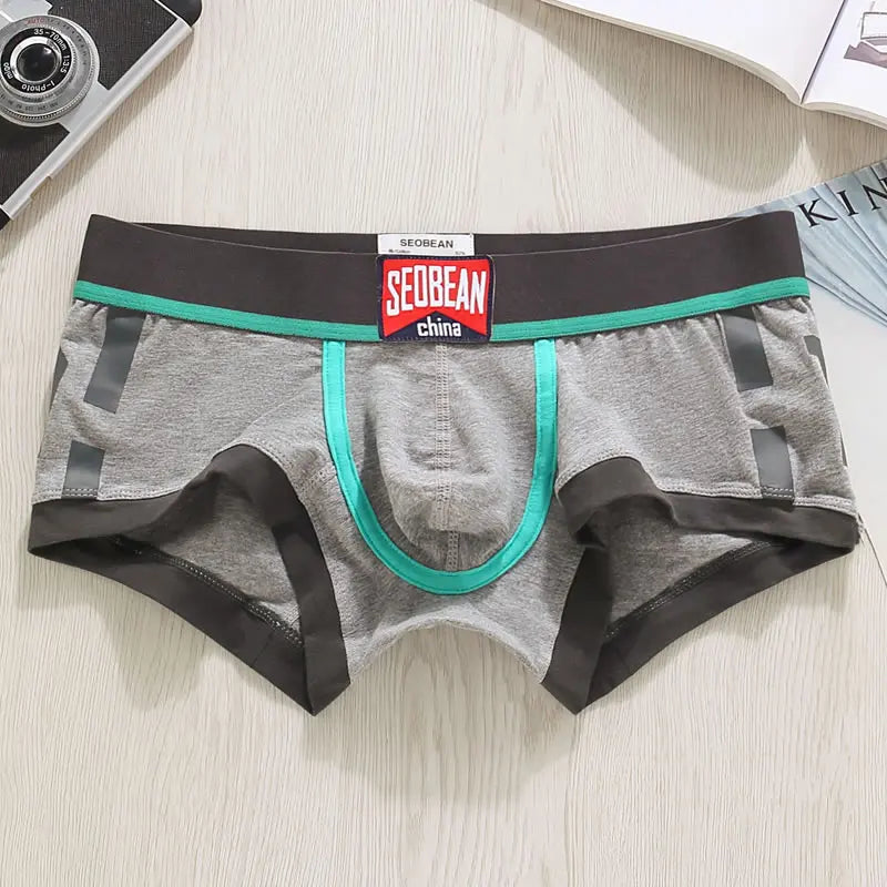 Men's Cotton Boxer Shorts Underwear