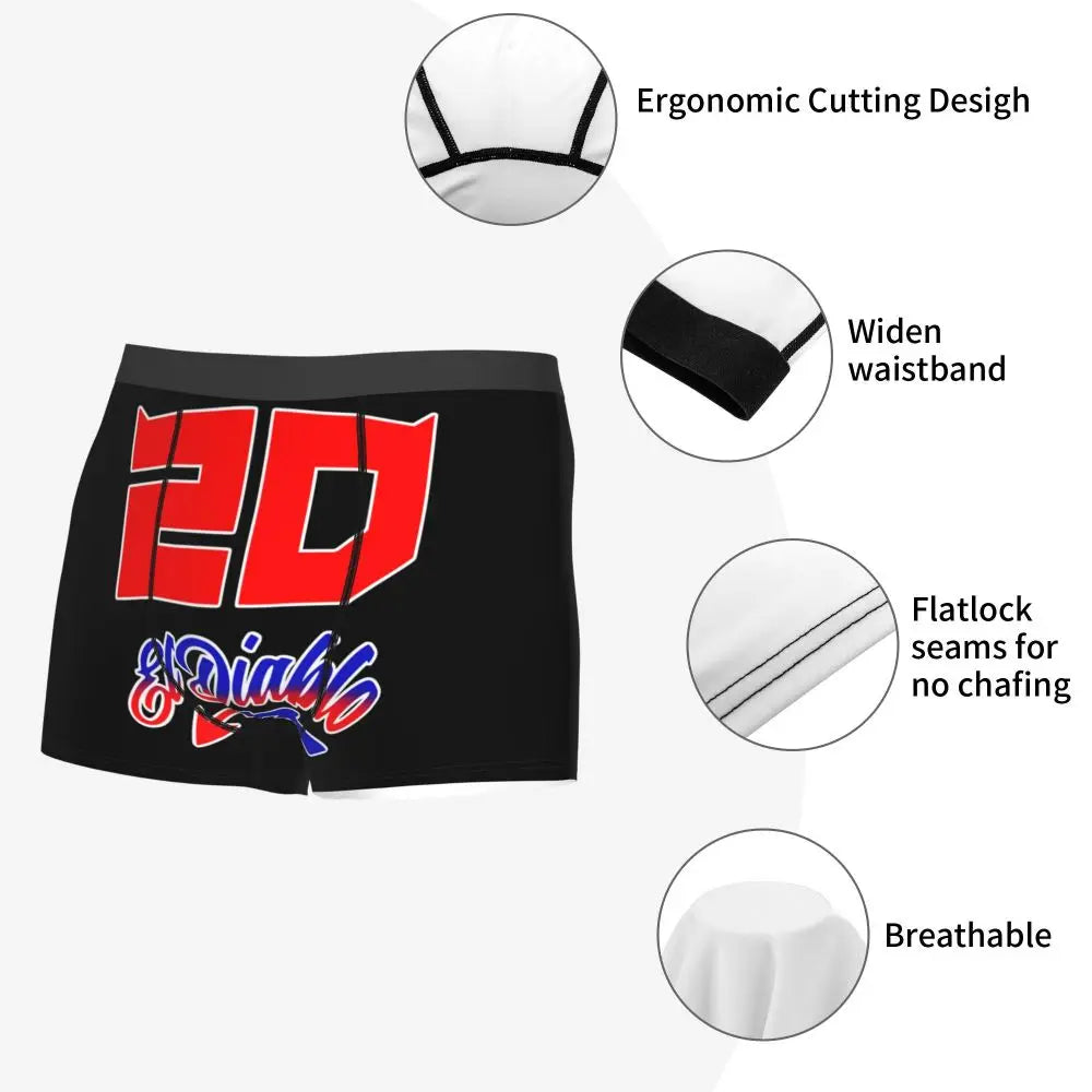 Boxer Shorts Custom Fabio Quartararo Men Underwear