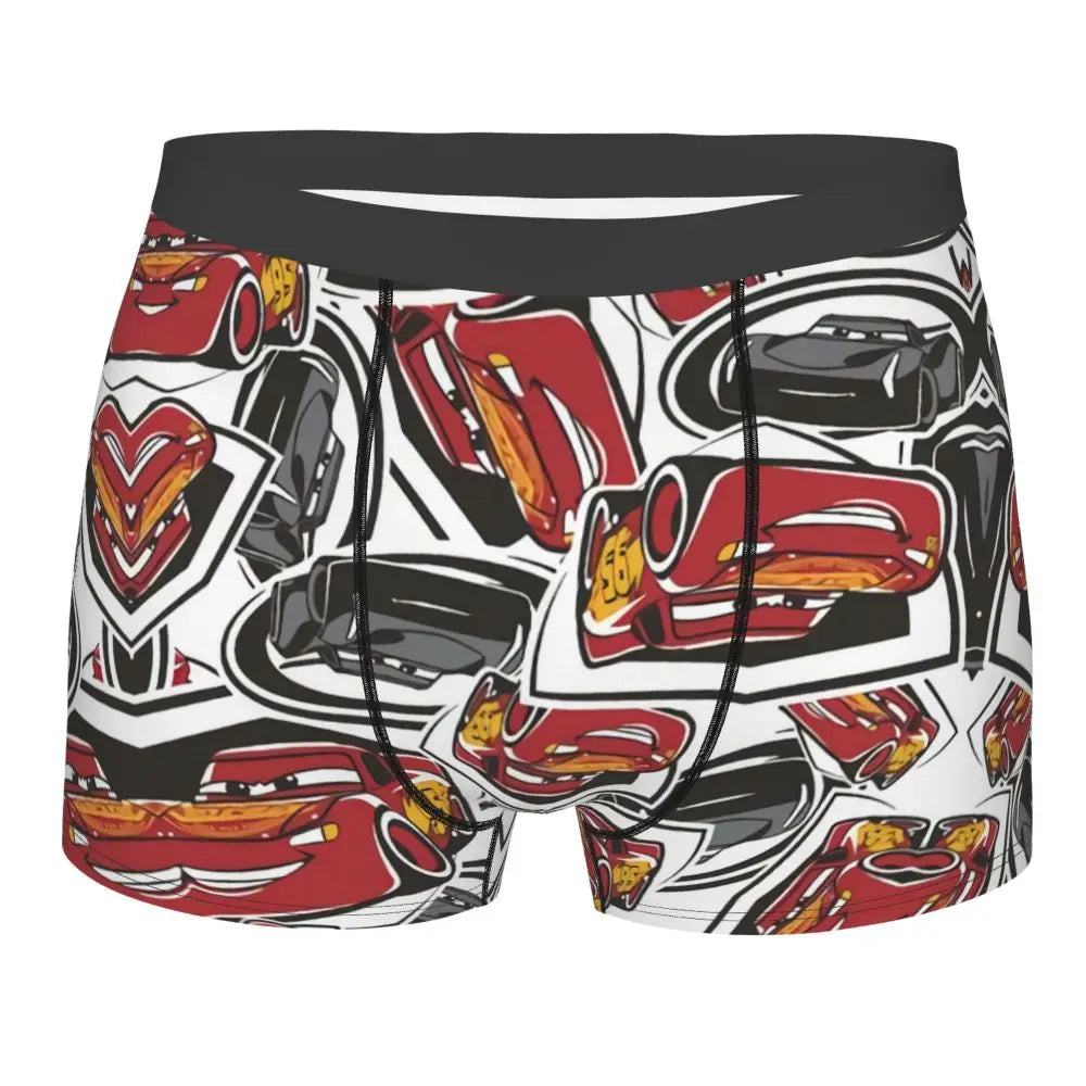Lightning McQueen Cars Boxer Shorts for Men