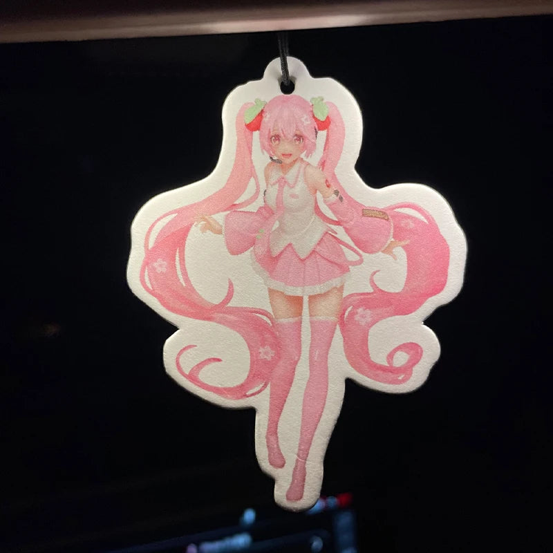 Japanese Anime Cartoon Girl Car Aromatherapy Pendant