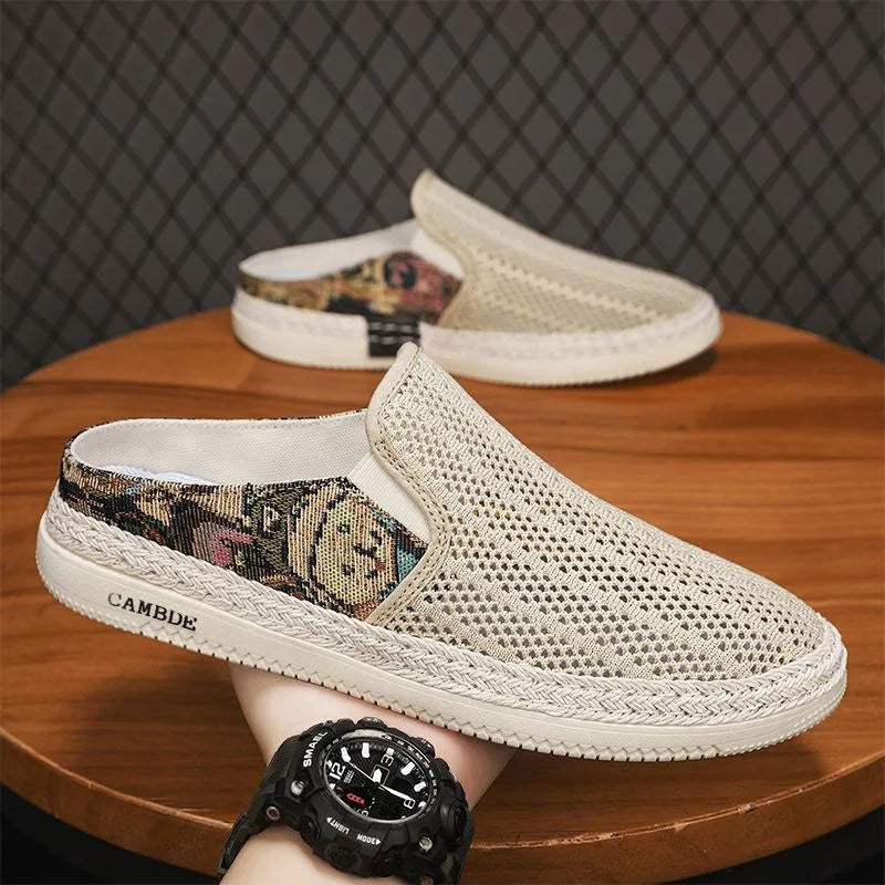 Men's Breathable Mesh Slip-On Casual Shoes