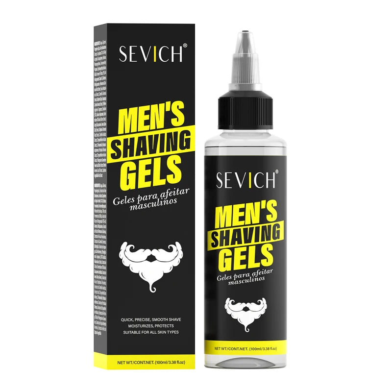 Men Shaving Gel 100ml Non-irritating Beard Care