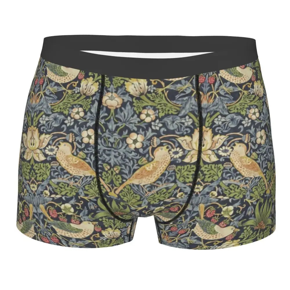 Breathable Cotton Polyester Boxer Shorts for Men