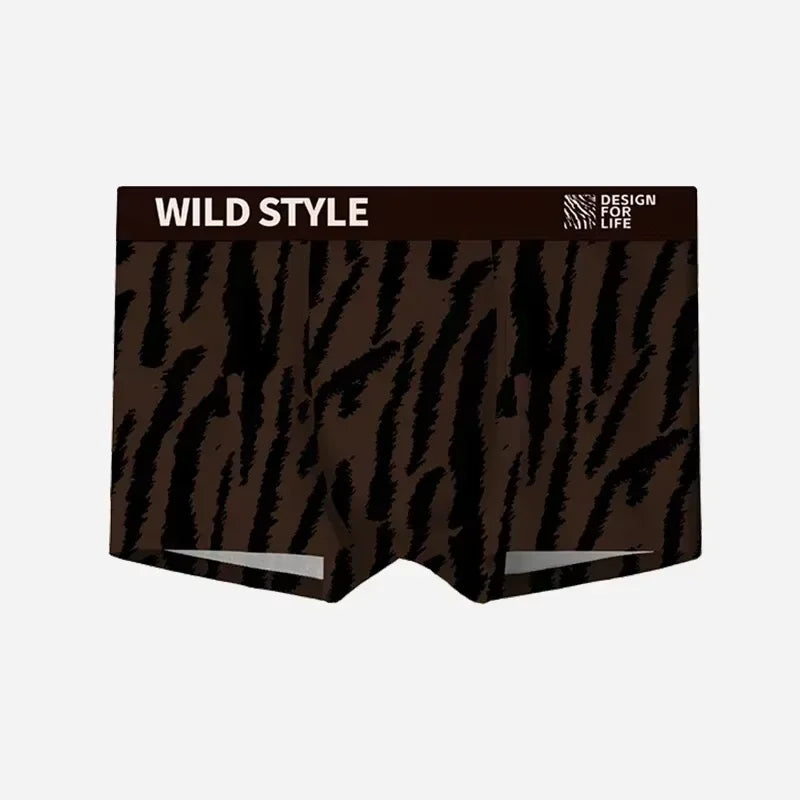 Men's Boxer Shorts Leopard Print Underwear