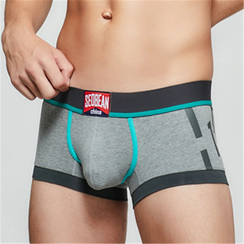 Men's Cotton Boxer Shorts Underwear
