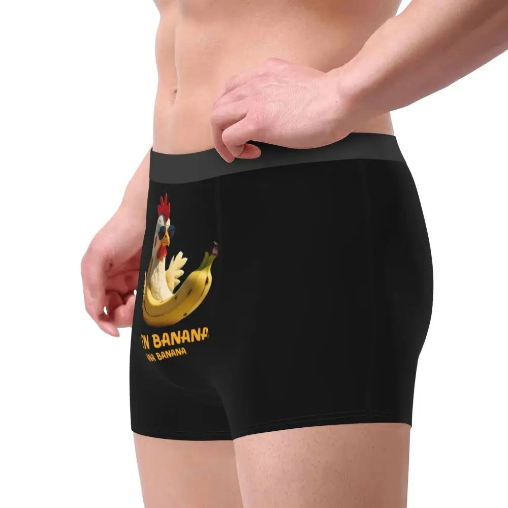 Men's Boxer Shorts Brr Brr Patapim Funny Italian Brainrot