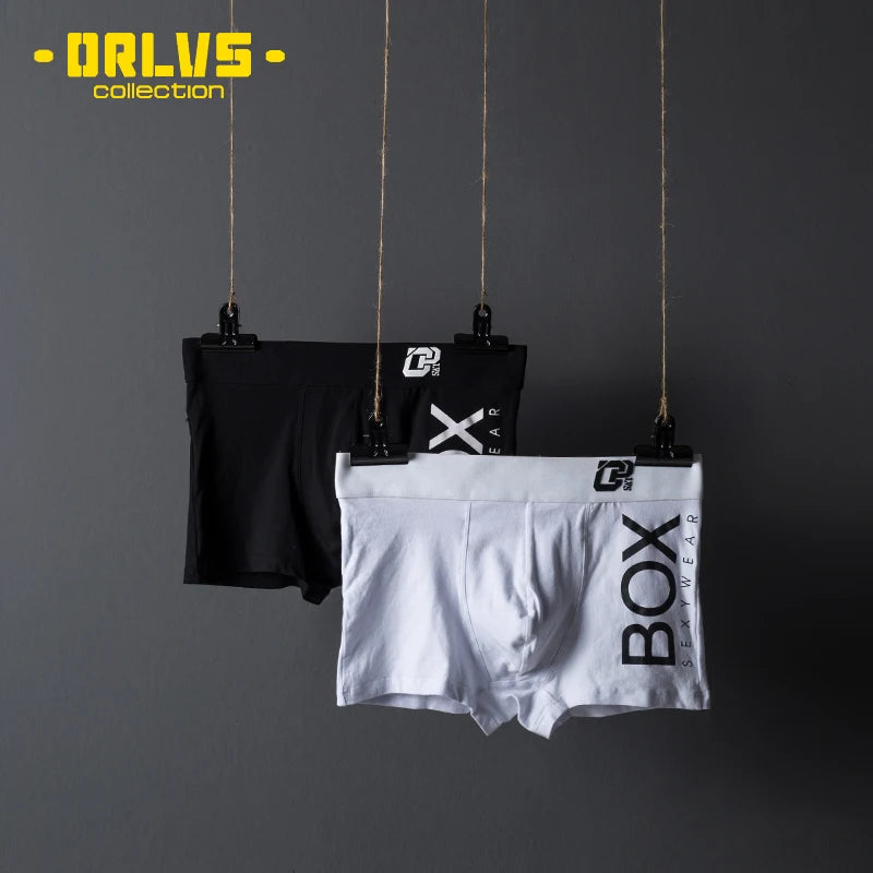 Men's Boxer Shorts by ORLVS in Cotton Spandex