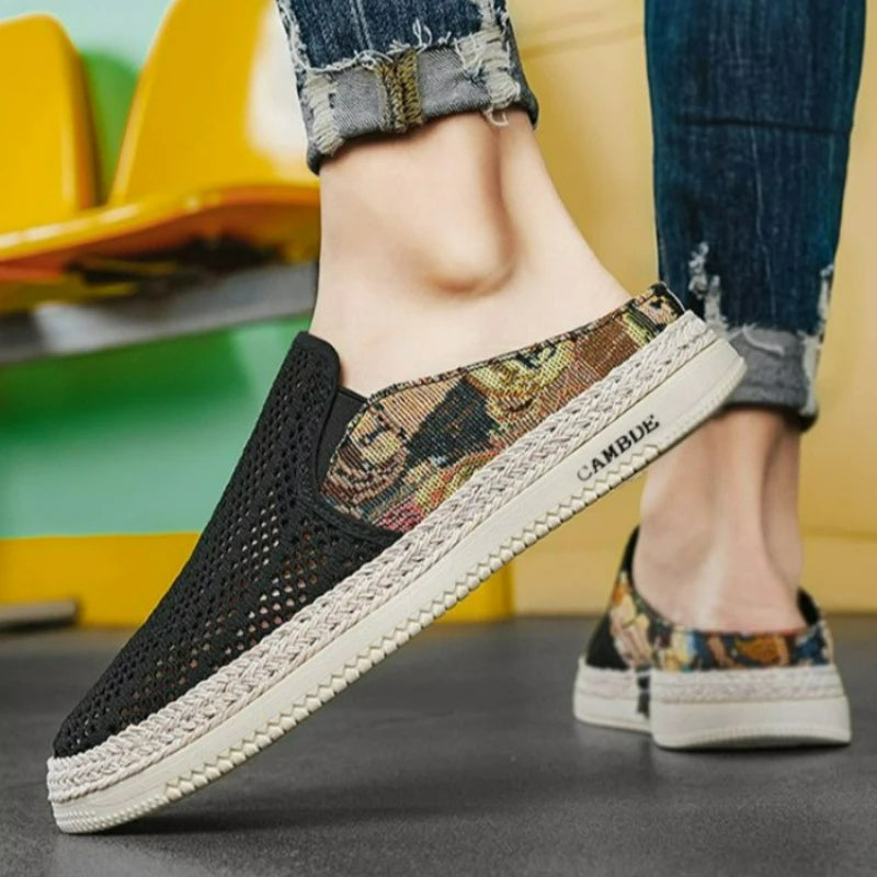 Men's Breathable Mesh Slip-On Casual Shoes