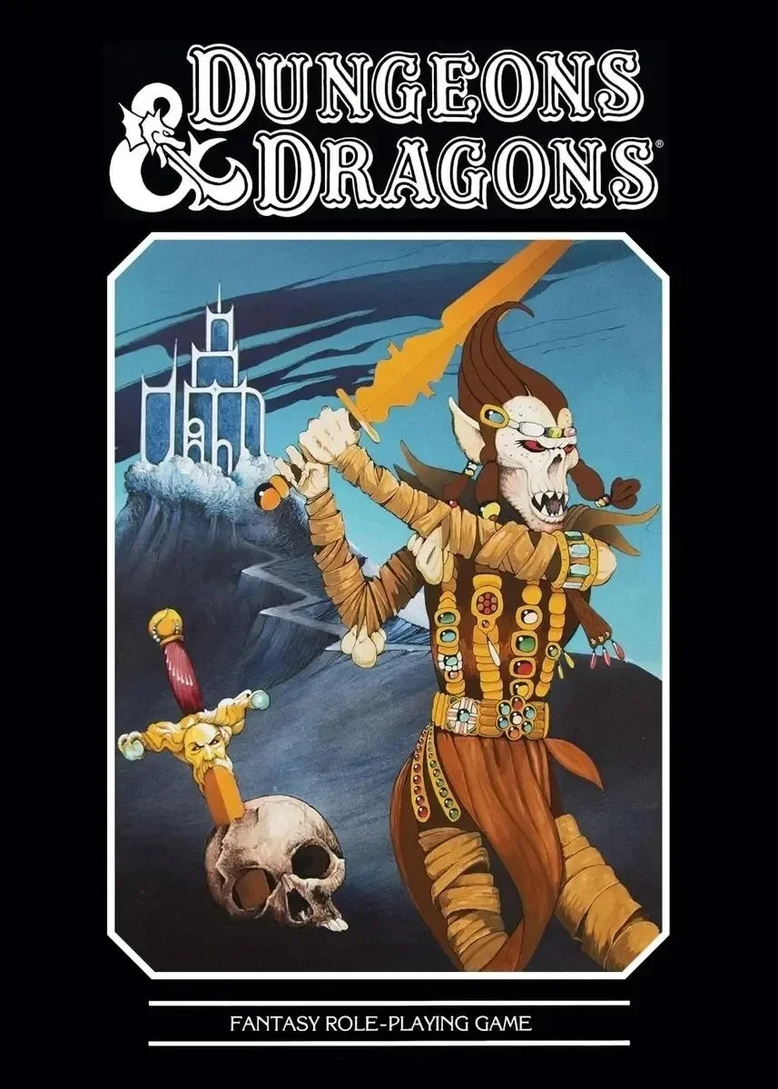 Dungeons & Dragons Games Poster,  Retro Canvas Art, High Quality Prints