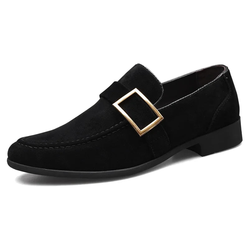 Men's Faux Suede Casual Business Loafers