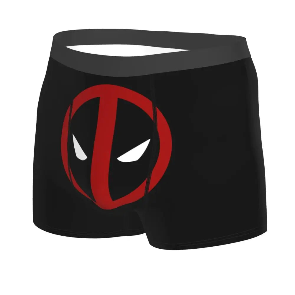 Deadpool Boxer Shorts for Men - Lycra Polyester Blend