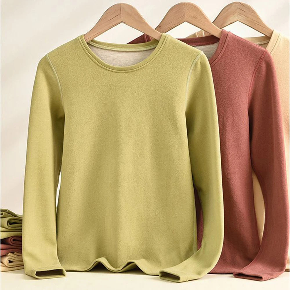 Thermal Underwear For Women + Men Winter Clothes Wool And Silk Two Piece Sets Thermos Clothing