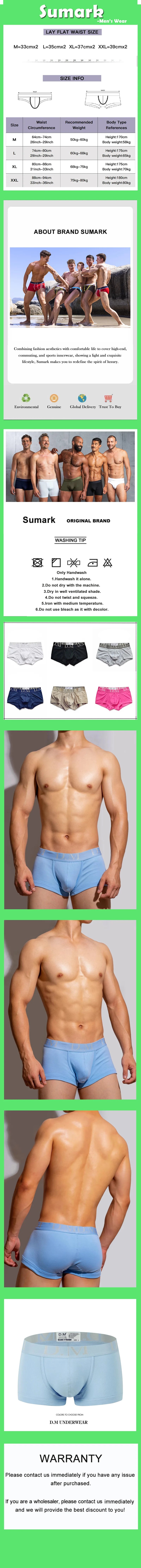 Cotton Men's Boxer Briefs Underwear