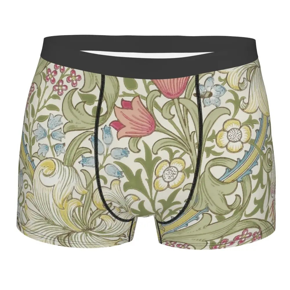 Breathable Cotton Polyester Boxer Shorts for Men