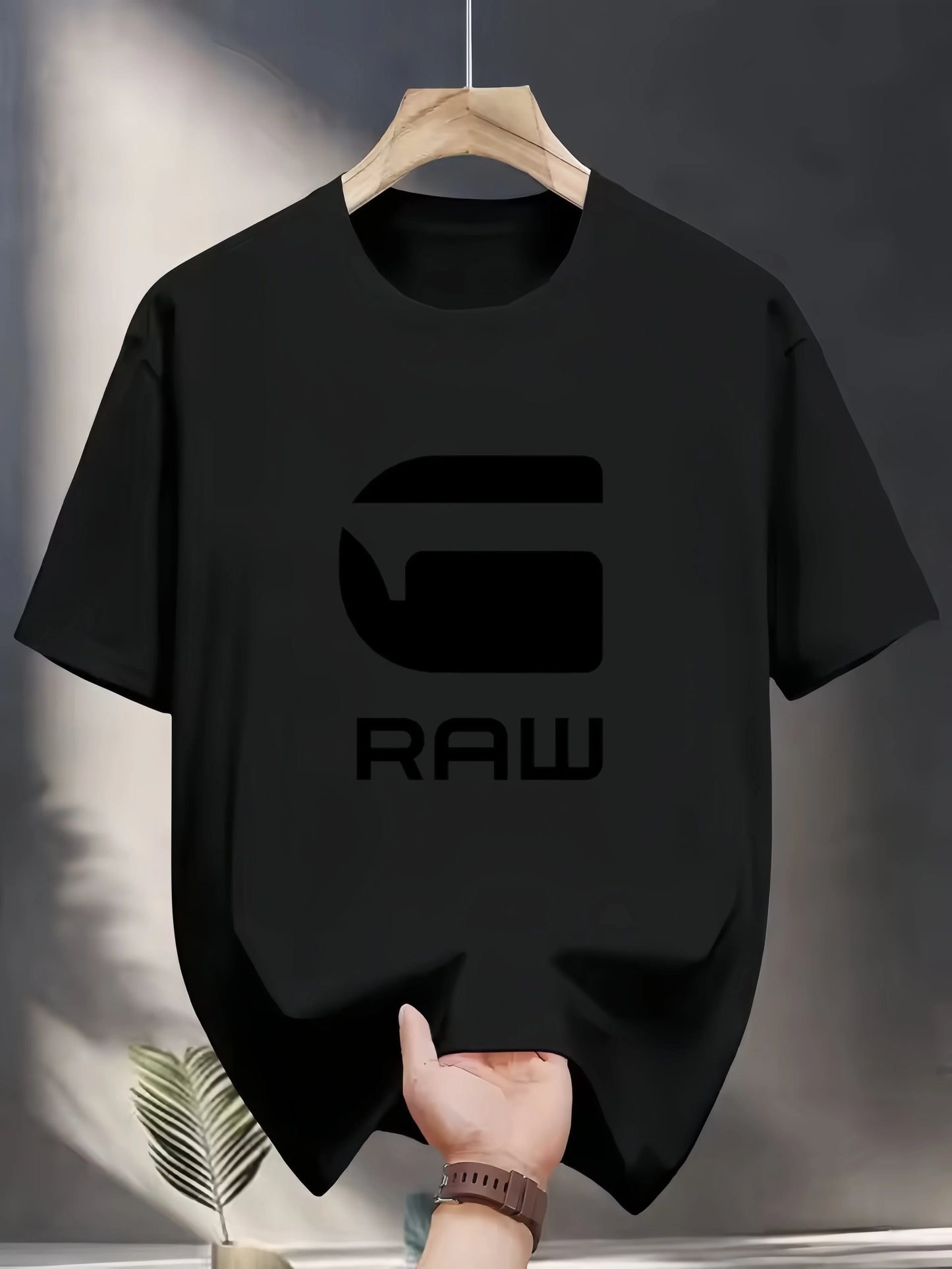 Men's and women's fashionable, casual and high-quality, lettered T-shirts, loose summer T-shirts, round-neck T-shirts and tops
