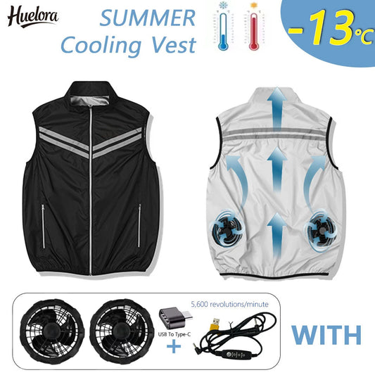 Cooling Vest Summer Workwear for Men and Women
