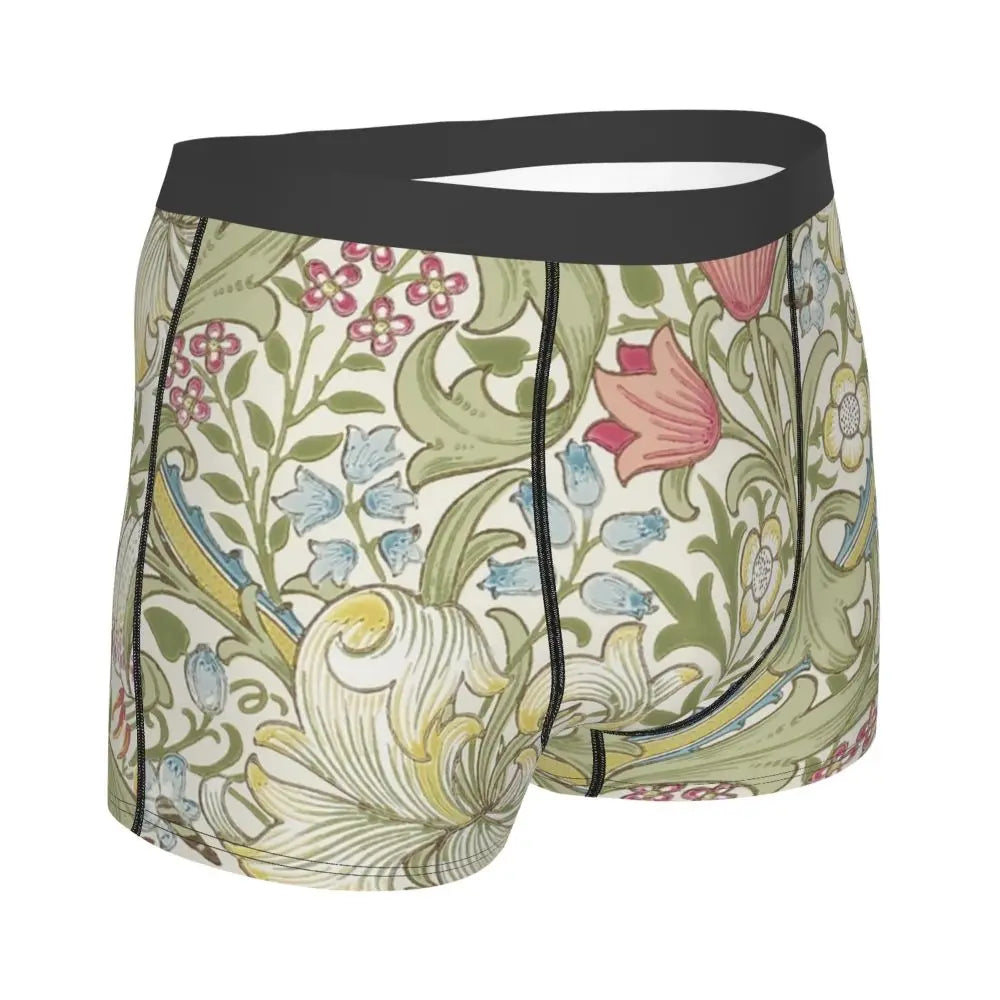 Breathable Cotton Polyester Boxer Shorts for Men