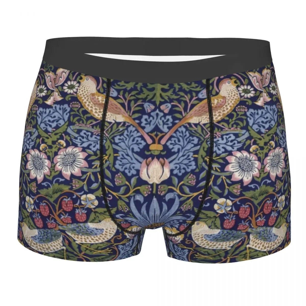 Breathable Cotton Polyester Boxer Shorts for Men