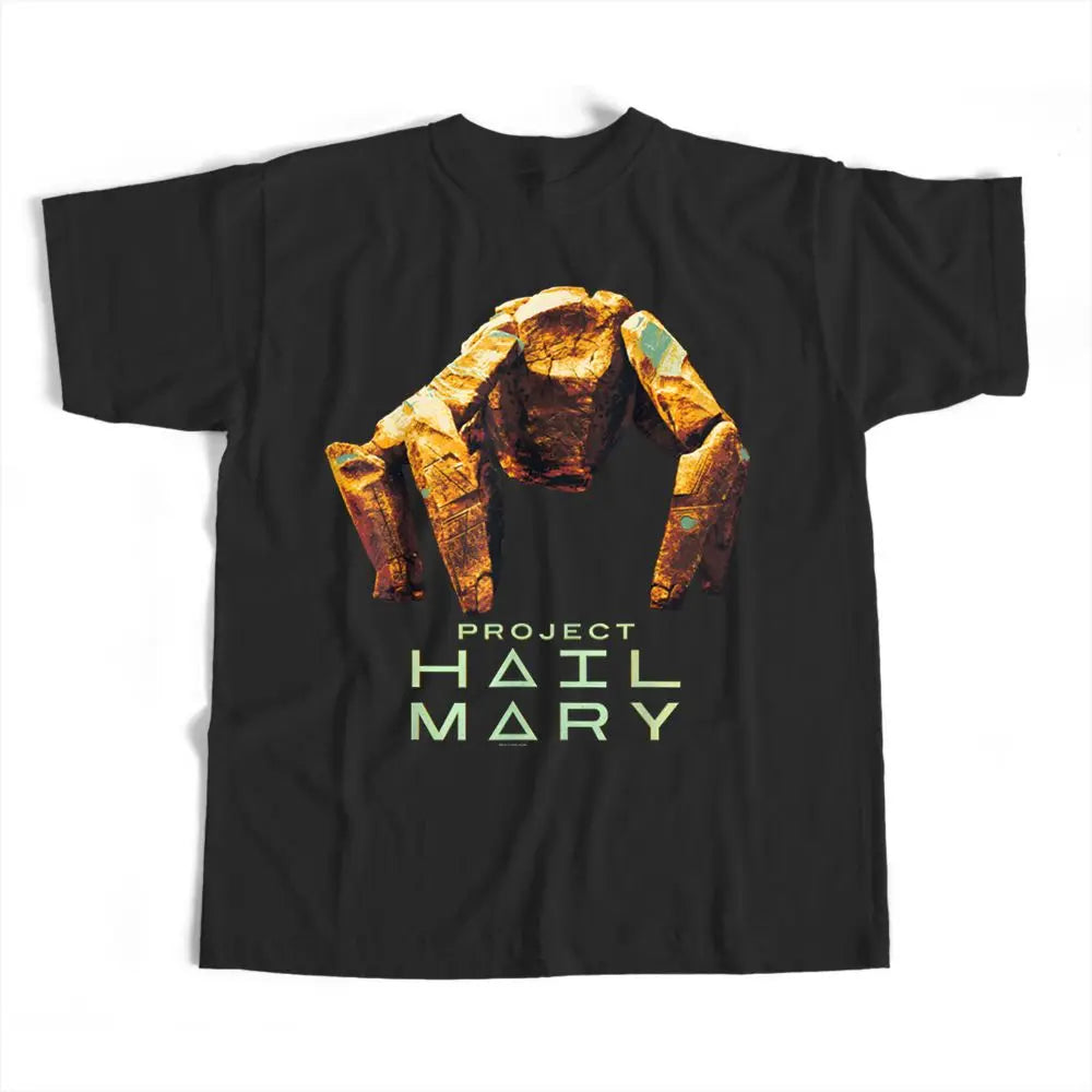 Mens T Shirt Project Hail Mary Print Summer Tee Harajuku Unisex Loose Fit Casual Streetwear Graphic Fashion Trend Hot Sale Cool