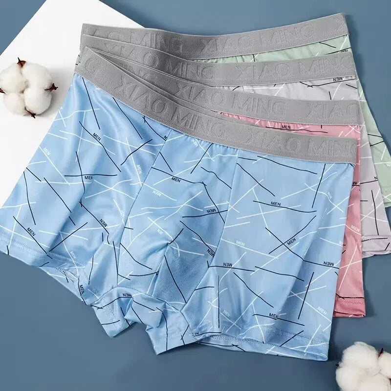 Men's Boxer Shorts Printed Underpants