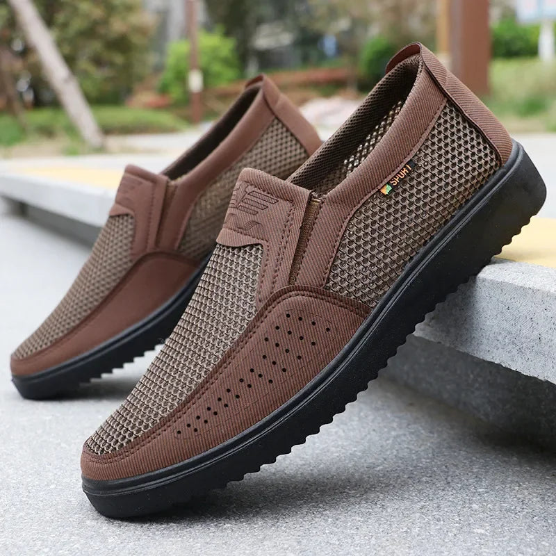 Men's Breathable Slip-On Loafers for Summer Casual Wear