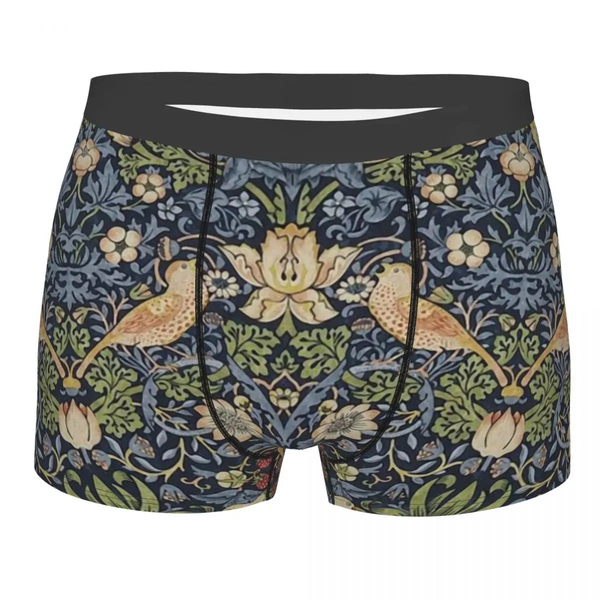 Breathable Cotton Polyester Boxer Shorts for Men