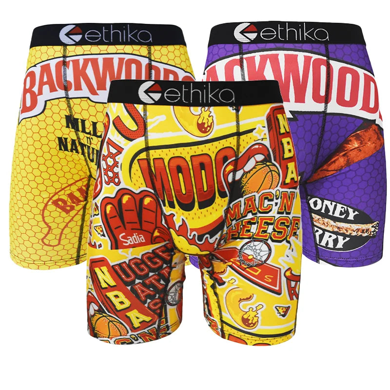 Men's Boxer Briefs - Lightweight Cotton Polyester