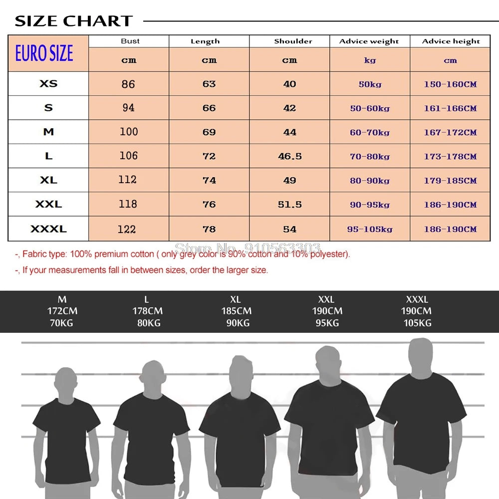 Men's Casual Cotton Short Sleeve T-Shirt