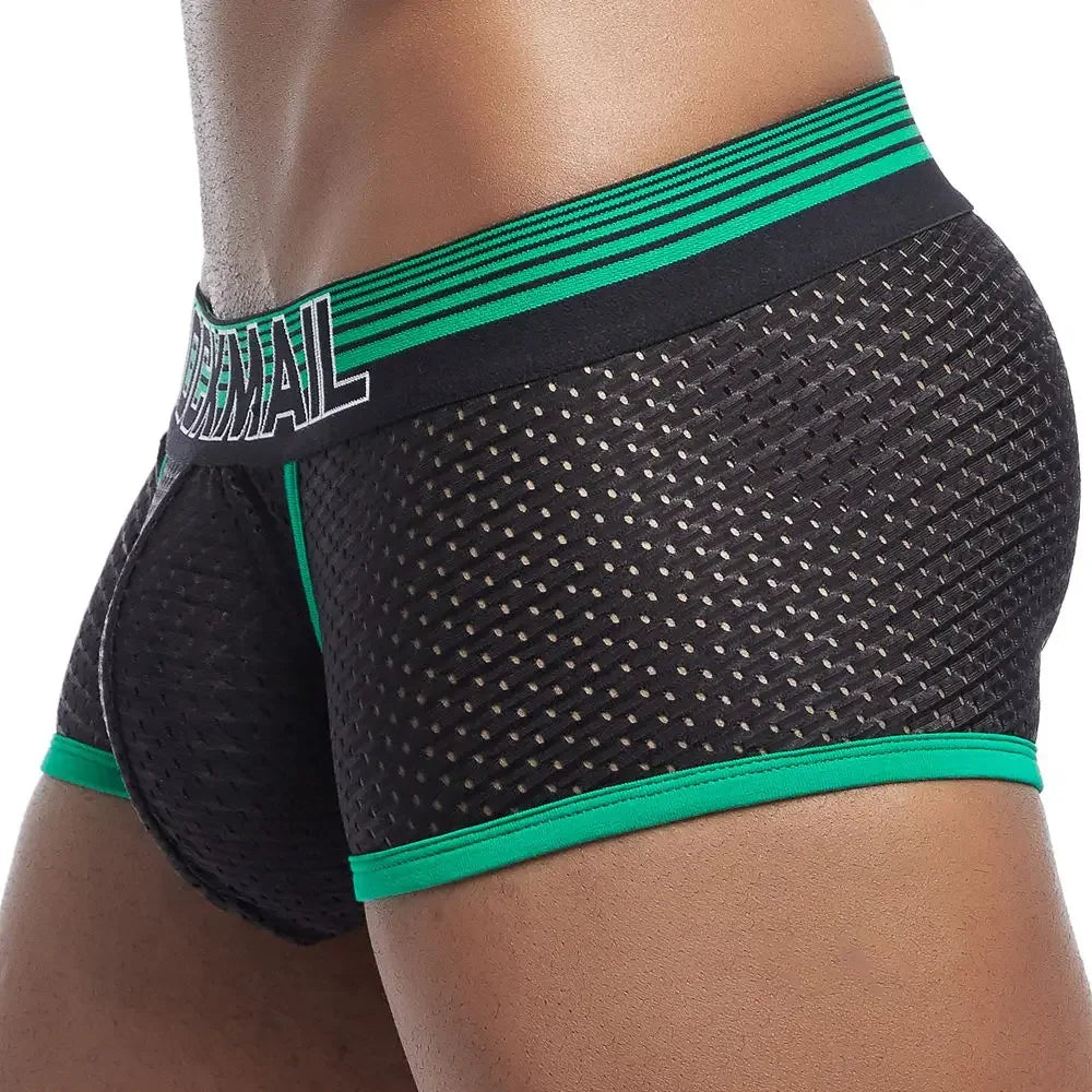 JOCKMAIL Men's Cotton Boxer Shorts Breathable