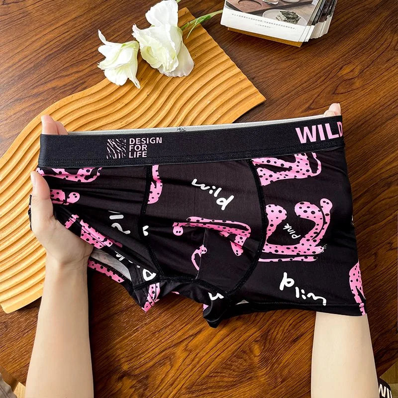 Men's Boxer Shorts Leopard Print Underwear
