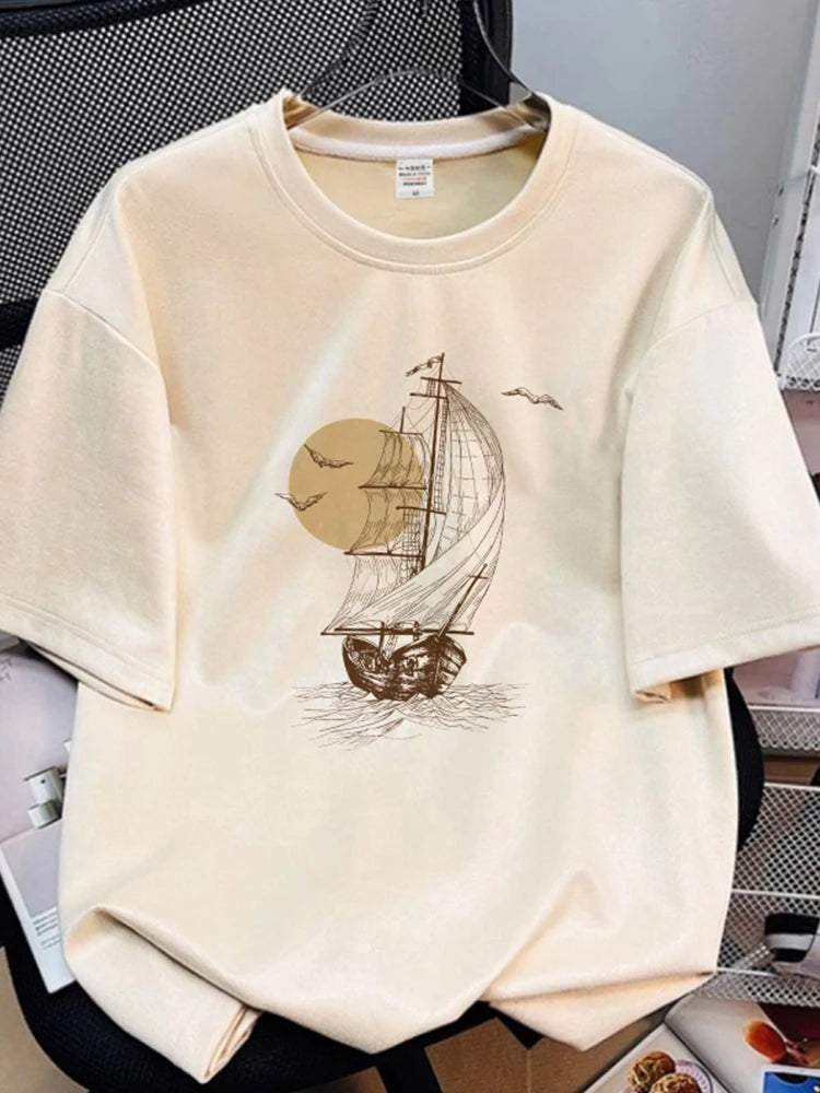 Men's Graphic Printed Short Sleeve T-Shirt