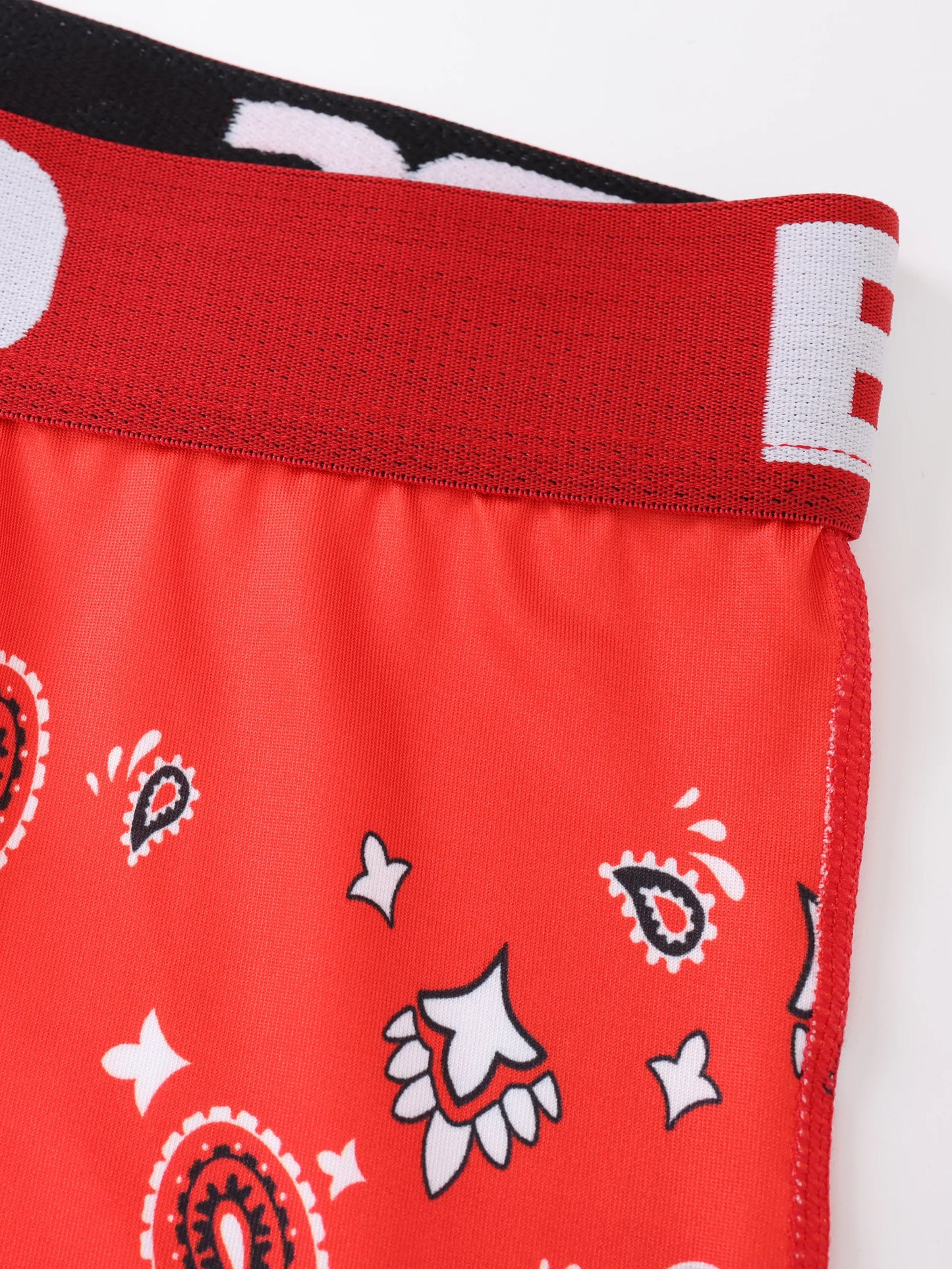 Men's Printed Boxer Briefs in Polyester