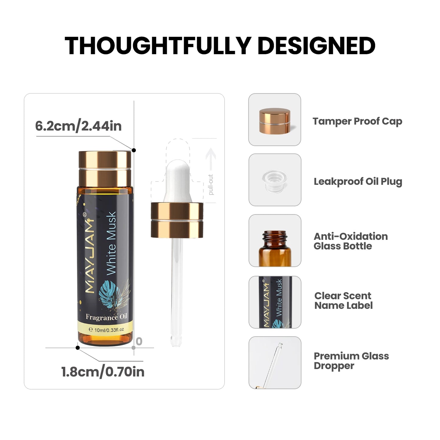 MAYJAM Aromatherapy Oil Sweet Tobacco Bay Rum Cologne