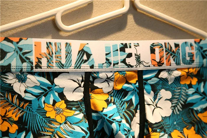 Men's Cotton Boxer Shorts Floral Print XXXL