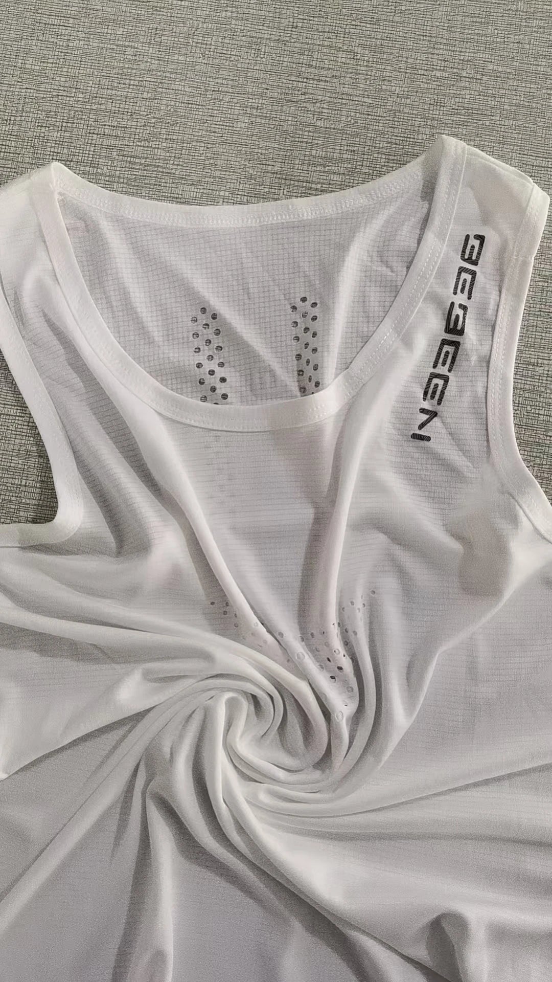 Mens Vest Mesh Breathable Quick Dry Outdoor Sports Sleeveless Top Lightweight Slim Fit Tank Top Men'S Fashion Summer New