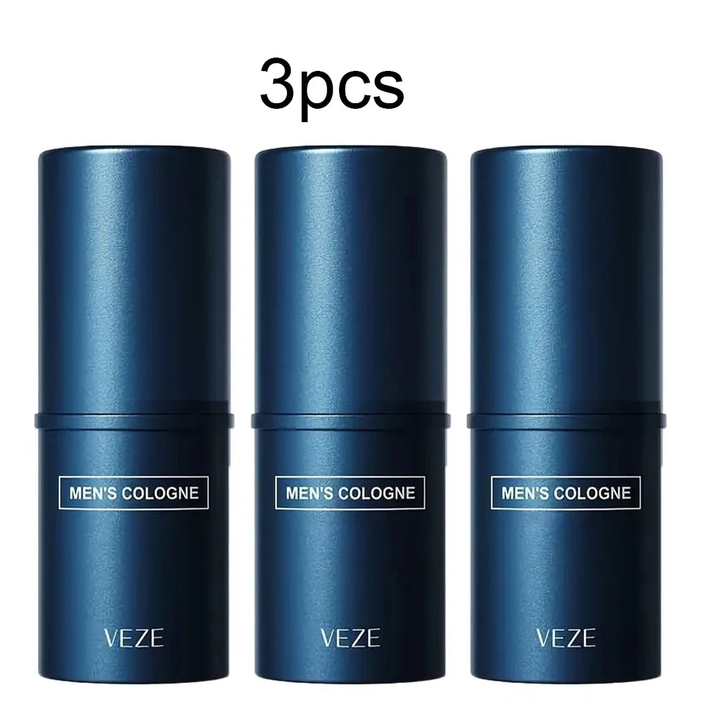 Men's Solid Cologne Balm Portable Stick for All-Over Use