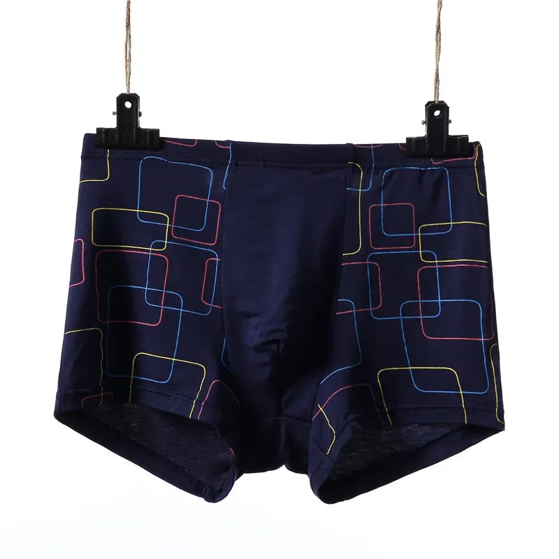 Men's Modal Boxer Shorts Breathable Underwear 2XL-7XL