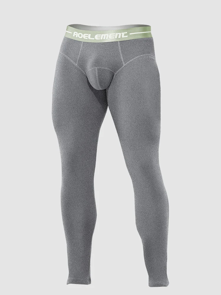 2026 + Winter Long Johns Men's Underwear Single Thick Fleece Thermal Pants