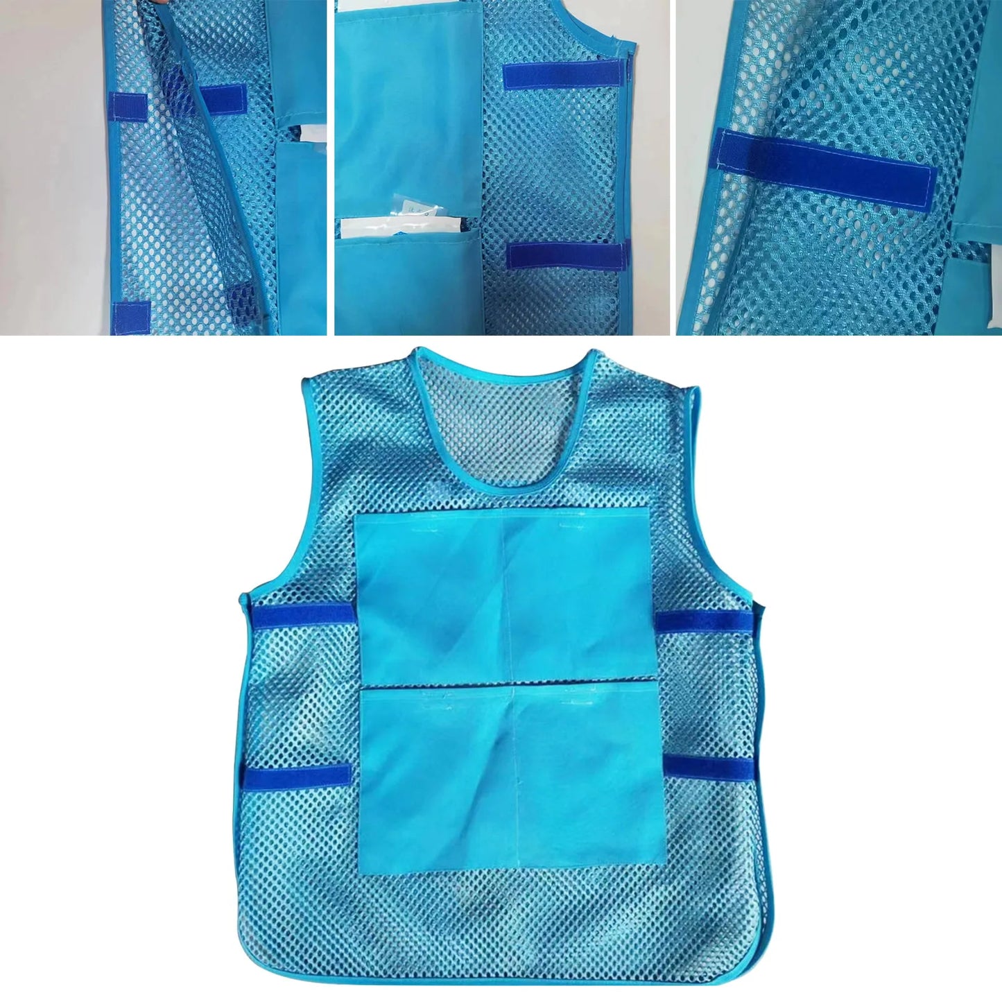Summer Cycling Vest with Ice Packs for Outdoor Use