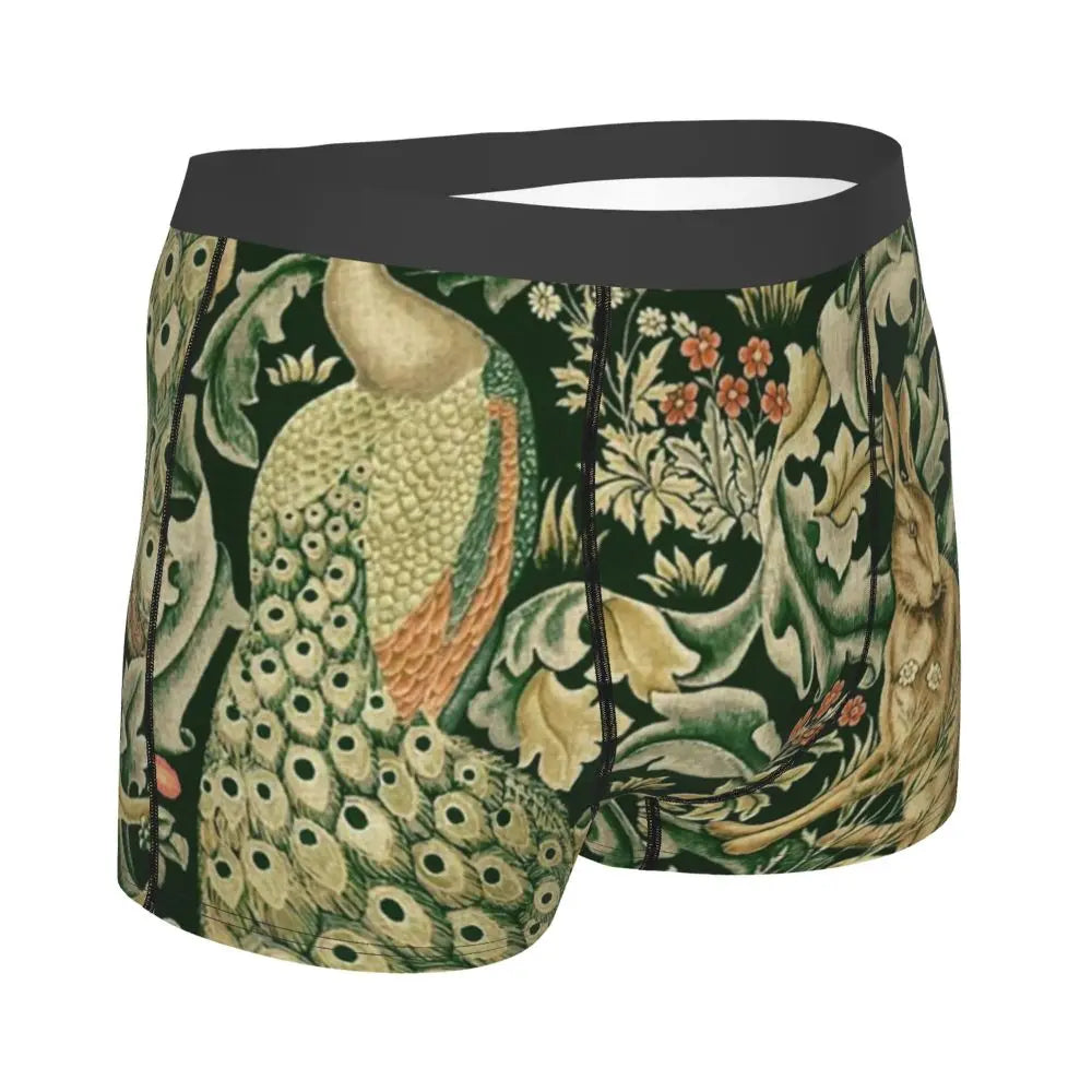 Breathable Cotton Polyester Boxer Shorts for Men