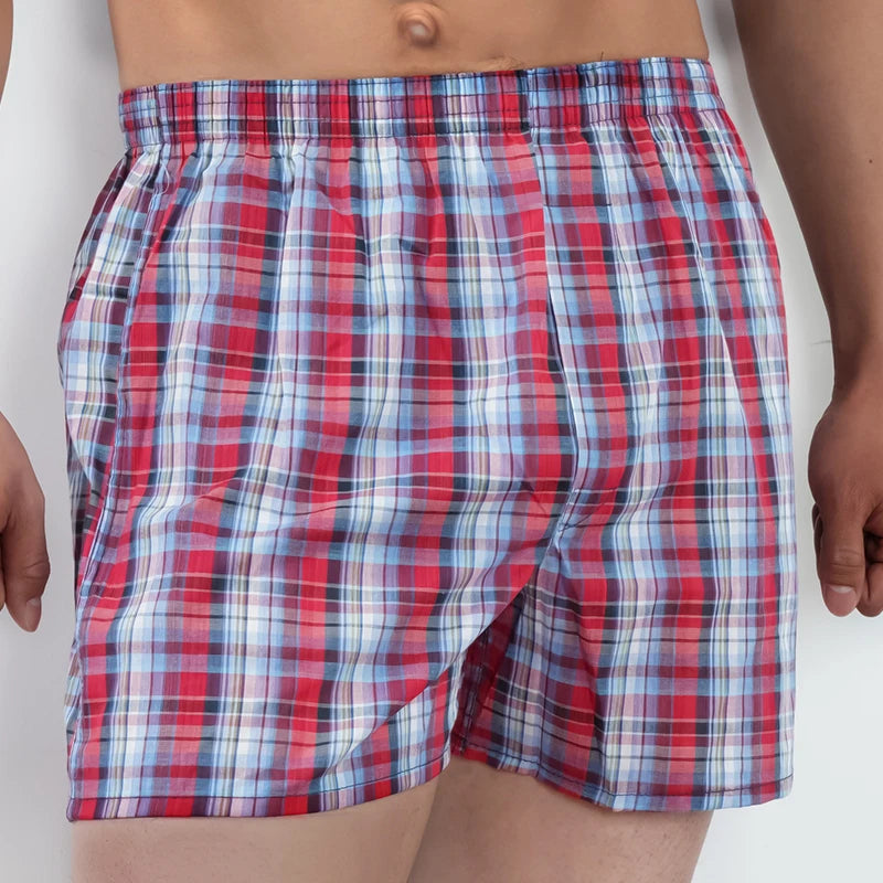Men's Cotton Boxer Shorts by Goodeal
