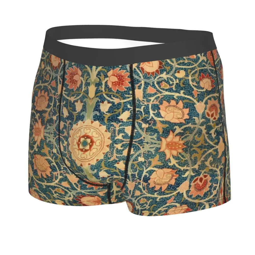 Breathable Cotton Polyester Boxer Shorts for Men