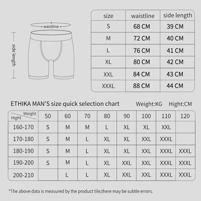 Men's Breathable Boxer Shorts by ETHIKA