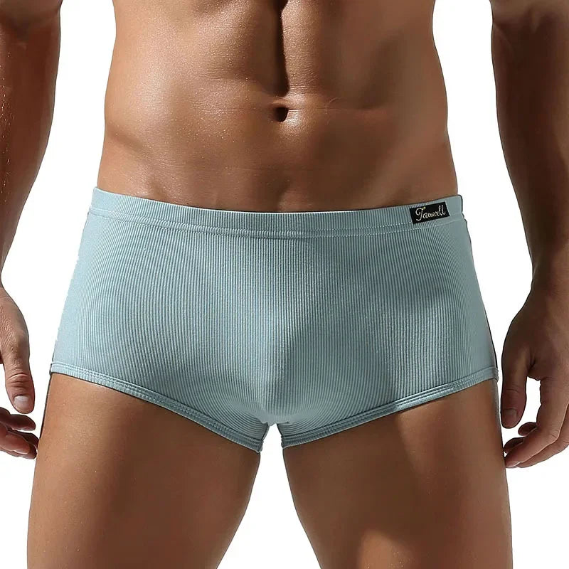 Men's Seamless Boxer Shorts Breathable Underwear