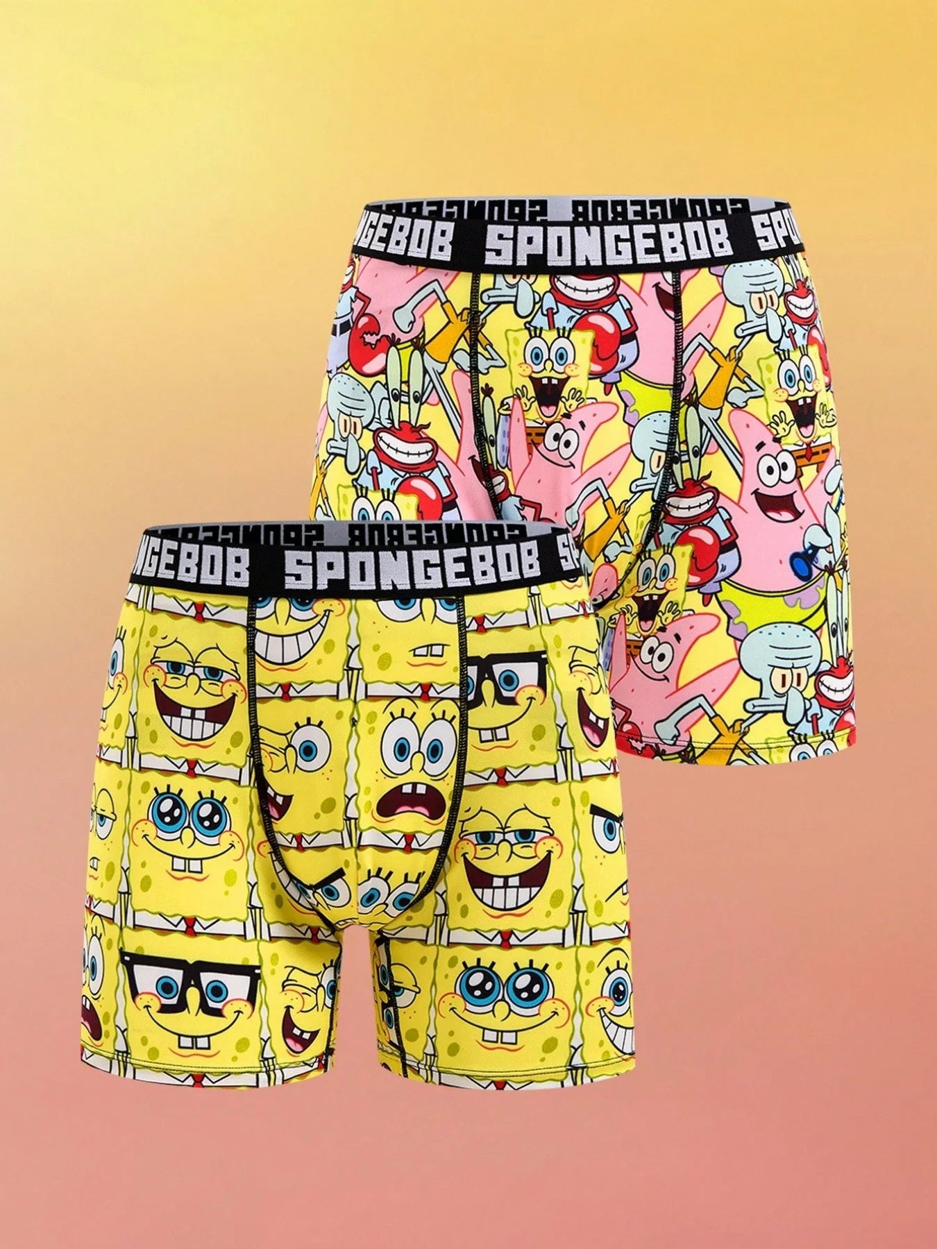 SpongeBob SquarePants Cartoon Boxer Shorts