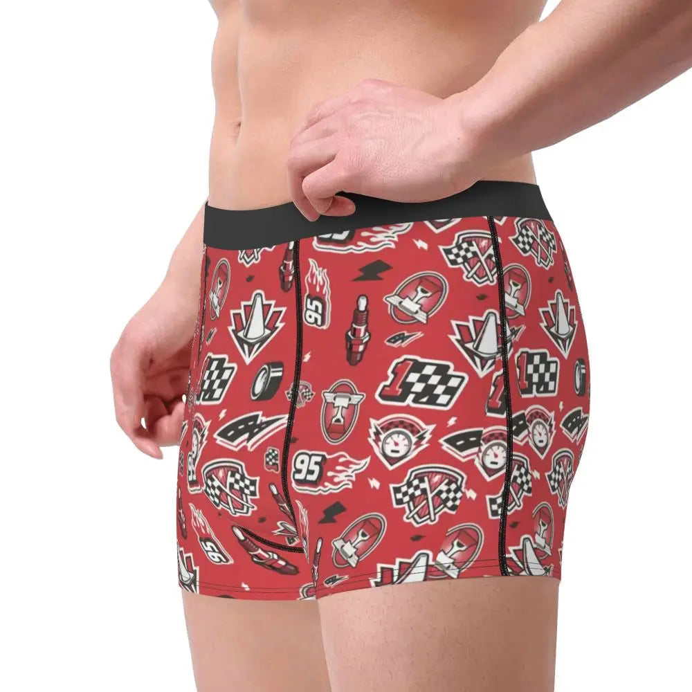 Lightning McQueen Cars Boxer Shorts for Men