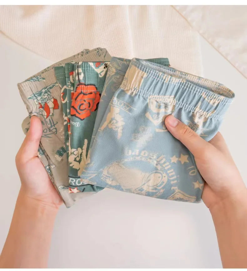 1Pcs Mens Aro Pants Cotton Boxers Shorts