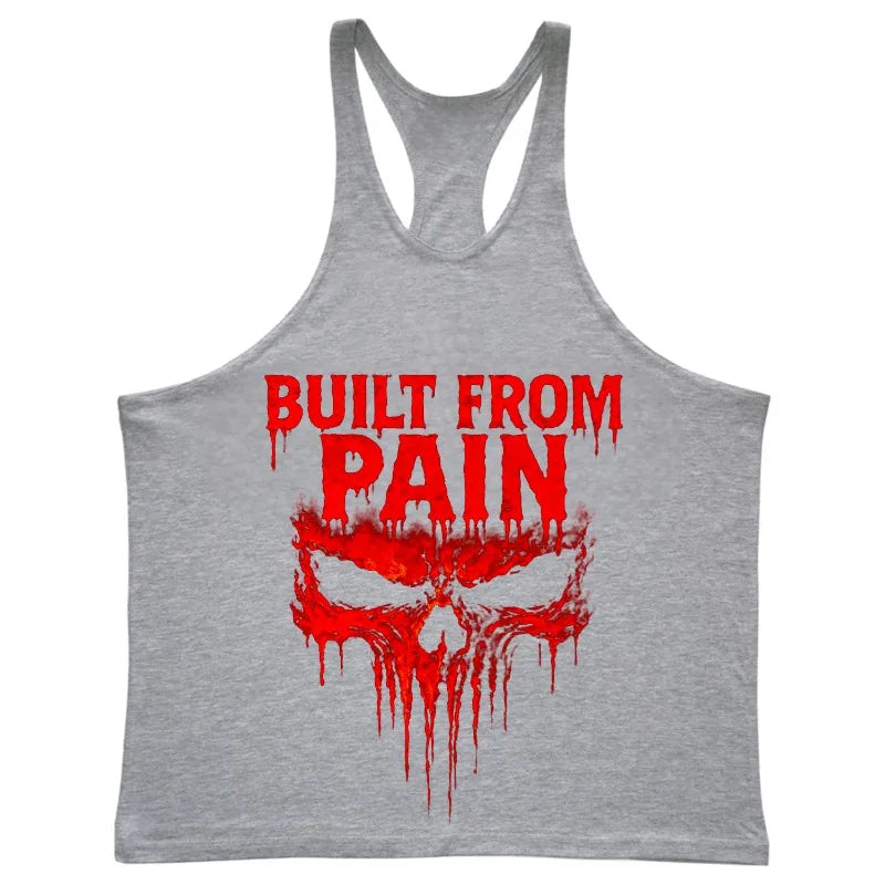 Men’s Summer Tank Tops 100％ Cotton Breathable I-shaped Vest Bodybuilding Sportswear Outdoor Fitness Clothing Basketball Jersey