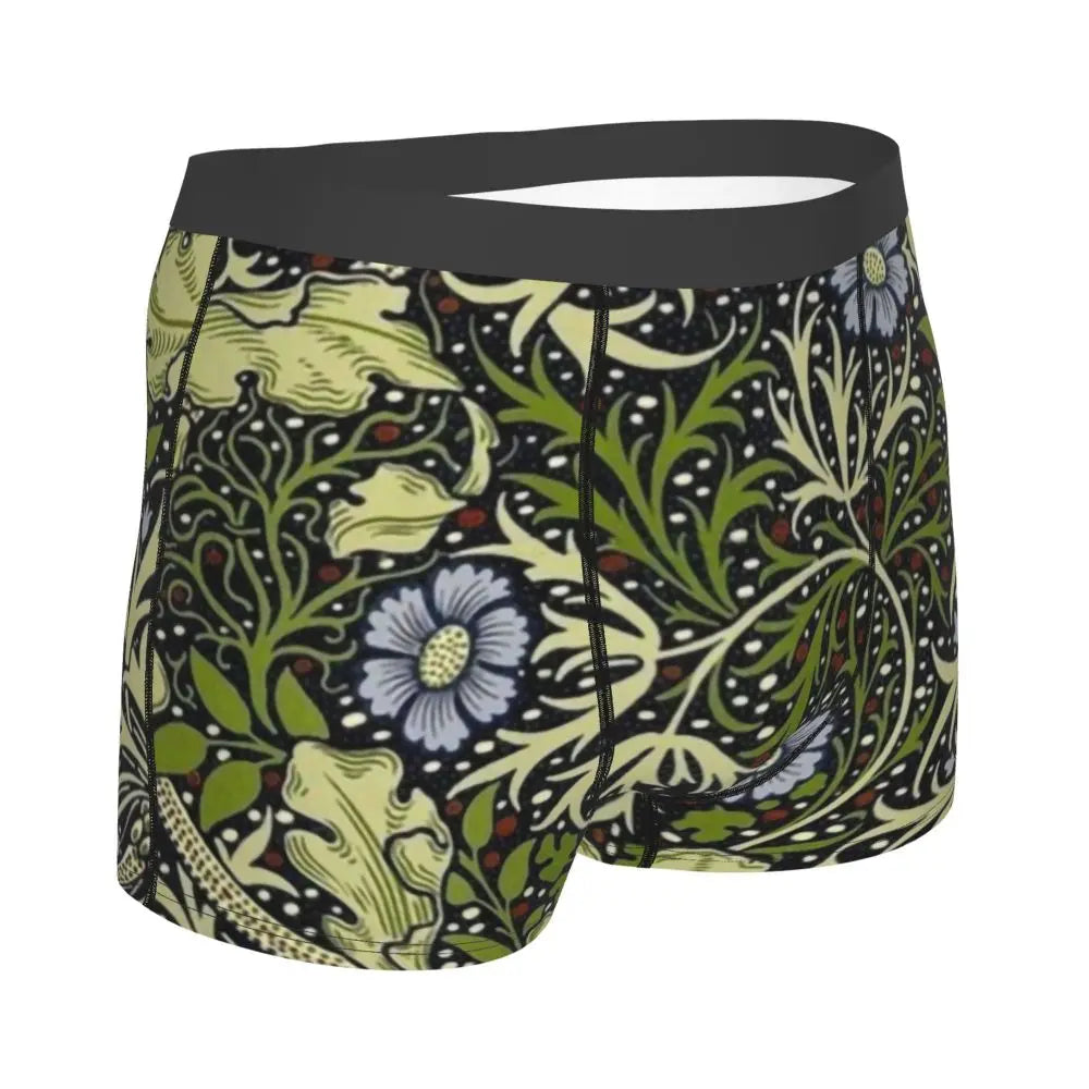 Breathable Cotton Polyester Boxer Shorts for Men